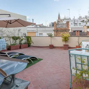 Roof Cathedral Apartment Seville